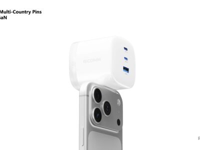 ricomm Rotating Multi-Country Pins charger